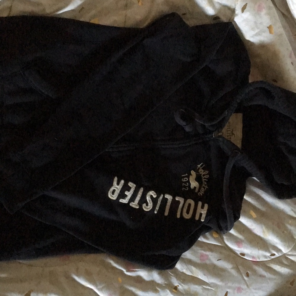 Hollister zip up hoodie